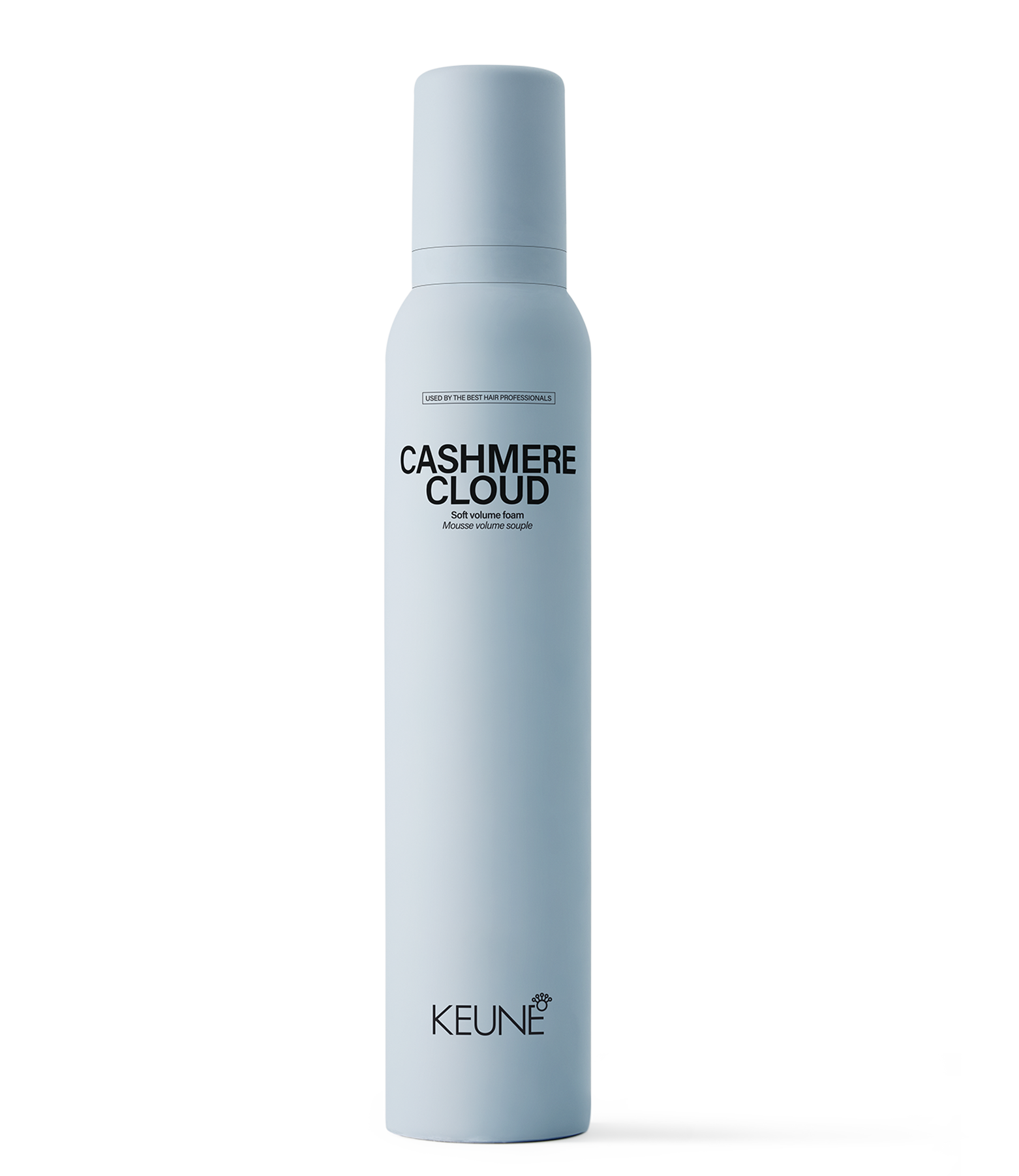 Achieve soft, voluminous hair with Cashmere Cloud Soft Volume Foam. Perfect for thin hair, it's enriched with Panthenol and Vitamin E for nourishment and protection.